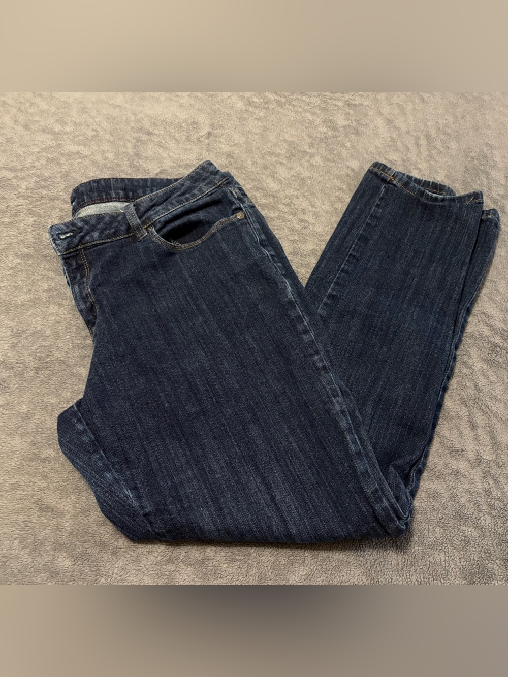 Liz Claiborne Blue Boyfriend Skinny Jeans